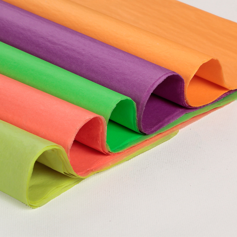 Fluorescent Tissue Paper